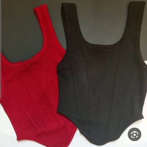 کراپ کد 140375 - خرید نیم تنه زنانه عمده