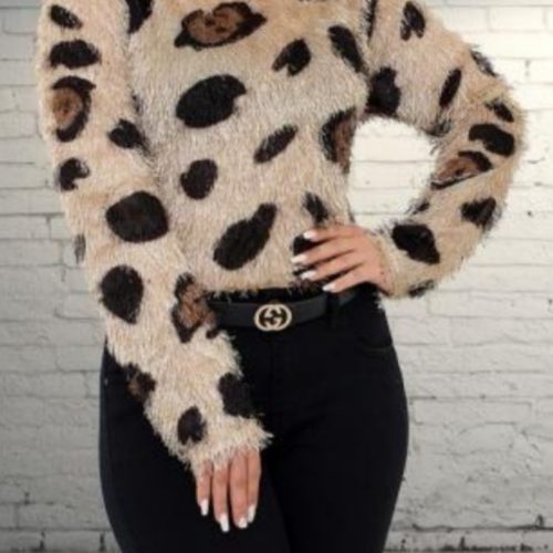 بلوز مویی دخترانه کد 136808 - خرید تاپ و تیشرت زنانه عمده