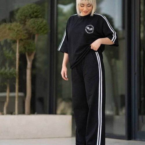 ست بهناز کد 148379 - خرید ست تیشرت شلوار زنانه عمده