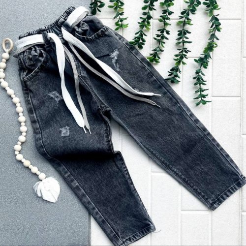 خرید عمده شلوار لی مام دخترانه