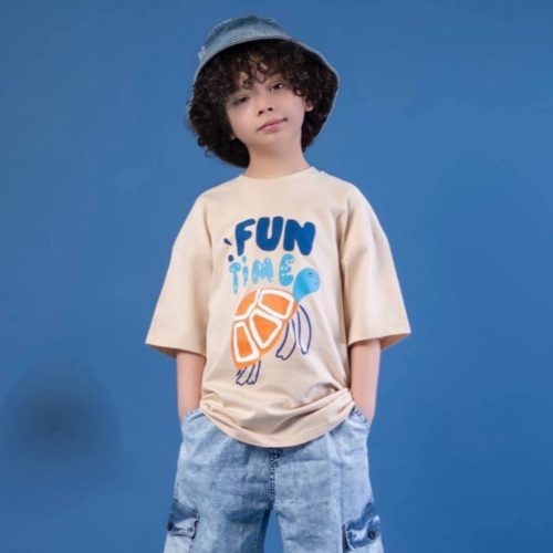 فروش عمده نیشرت تک اسپرت دخترانه پسرانه fun - پیراهن و تیشرت پسرانه عمده
