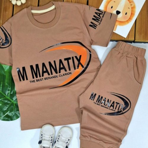 فروش عمده ست تیشرت شلوارک پسرانه MANATIX - ست تیشرت شلوارک پسرانه عمده