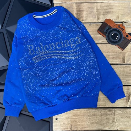 فروش عمده بلوز تک دخترانه اسپرت balenciaga کد 133042