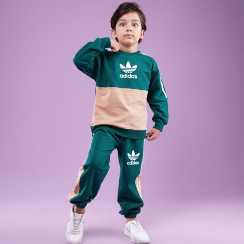 ست بلوز شلوار پسرانه آدیداس کد 134254 - خرید ست بلوز شلوار پسرانه عمده