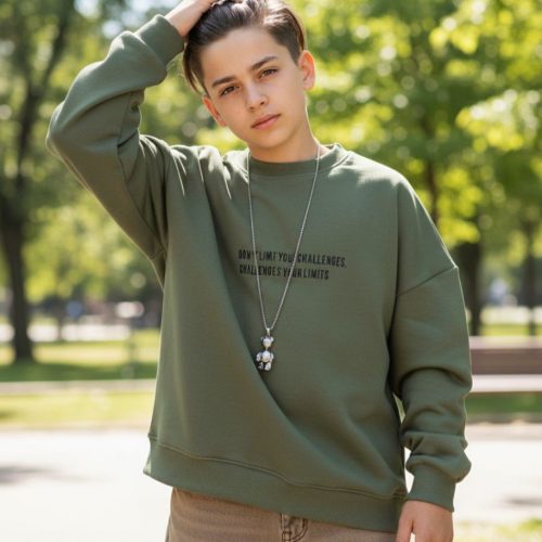 بلوز تک اسپرت پسرانه پشت چاپ کد 135330 - خرید بلوز تک پسرانه عمده