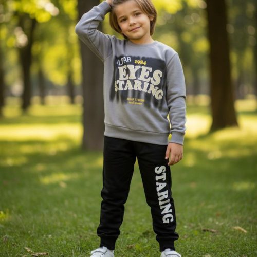 ست بلوز شلوار دخترانه پسرانه starting کد 135336 - خرید ست بلوز شلوار پسرانه عمده