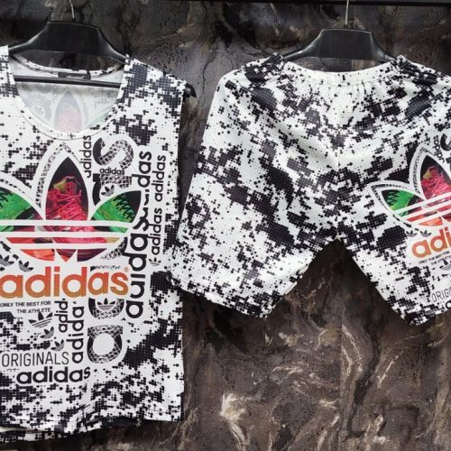 فروش عمده ست تاب شلوارک مردانه آدیداس - ست راحتی مردانه عمده
