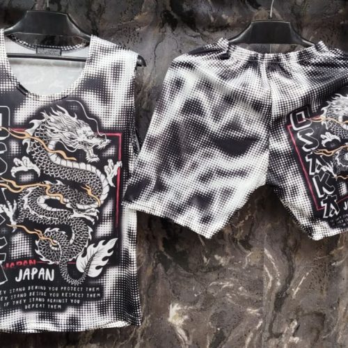 فروش عمده ست تاب شلوارک مردانه OSAKA - ست راحتی مردانه عمده