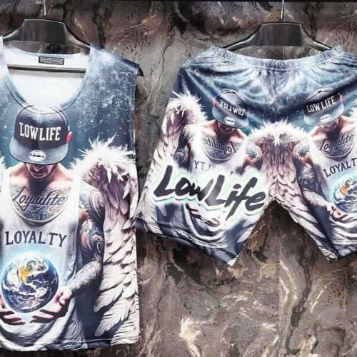 فروش عمده ست تاب شلوارک مردانه LOYALTY - ست راحتی مردانه عمده