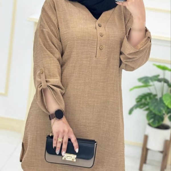 فروش عمده تونیک مانتویی زنانه - تونیک زنانه عمده