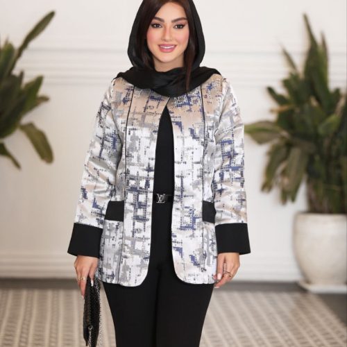 فروش عمده مانتو مزونی زنانه مدل یسنا - مانتو زنانه عمده