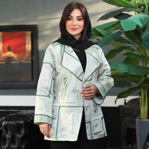 فروش عمده مانتو مزونی زنانه مدل یسنا - مانتو زنانه عمده