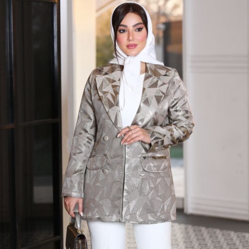 فروش عمده مانتو مزونی زنانه مدل آکیا - مانتو زنانه عمده