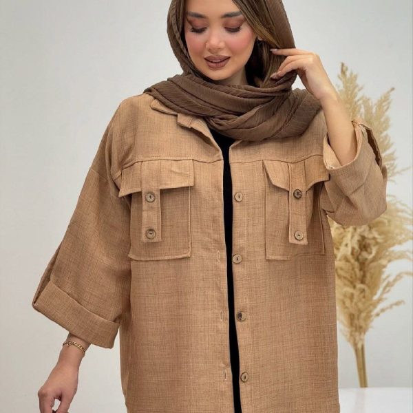 فروش عمده تونیک زنانه پارچه شانتون - تونیک زنانه عمده