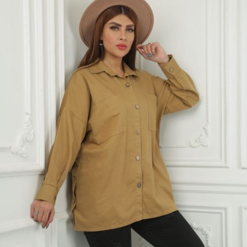 فروش عمده تونیک زنانه بغل دکمه - تونیک زنانه عمده