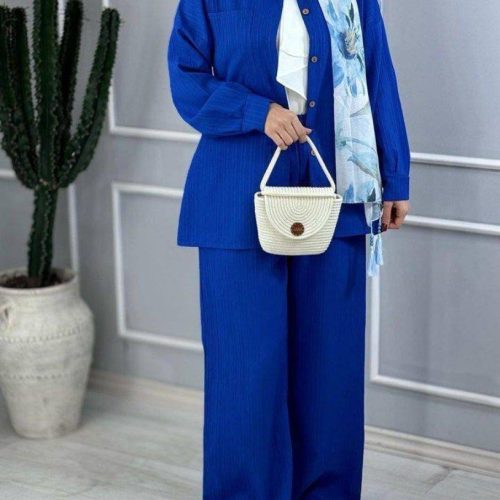فروش عمده ست شومیز شلوار زنانه - ست بلوز شلوار زنانه عمده