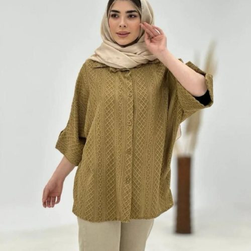 فروش عمده شومیز زنانه پارچه مراکشی - شومیز زنانه عمده