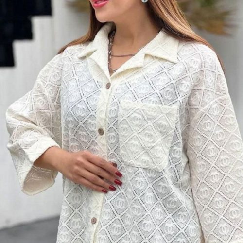 فروش عمده شومیز زنانه پارچه مراکشی - شومیز زنانه عمده