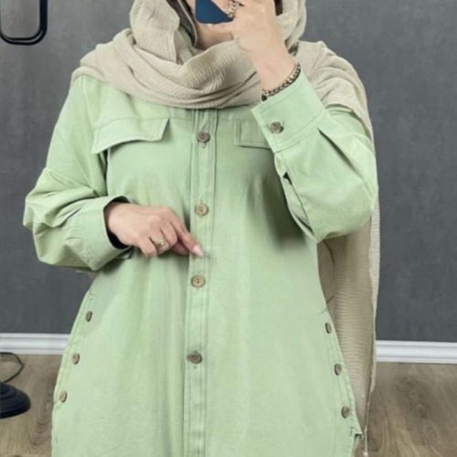 فروش عمده شومیز زنانه بغل دکمه - شومیز زنانه عمده