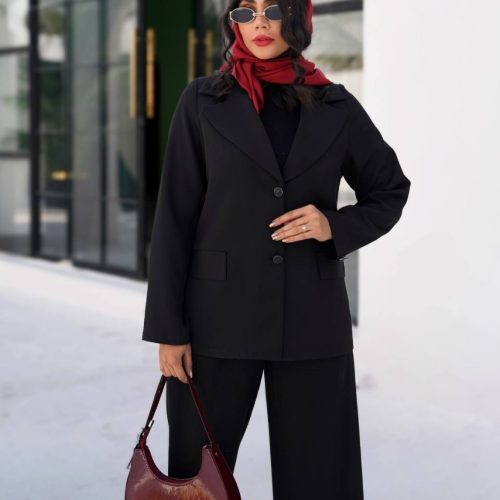 فروش عمده کت تک زنانه مازراتی مدل فرناز - کت و شلوار زنانه عمده