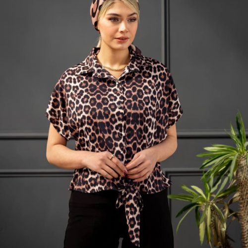 فروش عمده شومیز زنانه پارچه بوگاتی - شومیز زنانه عمده