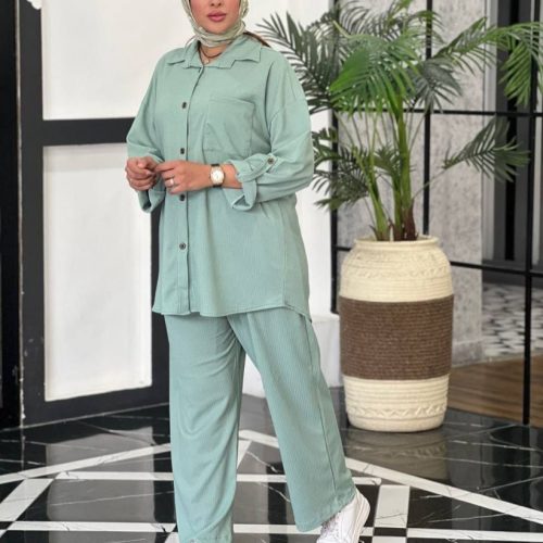 فروش عمده ست بلوز شلوار زنانه راشل - ست بلوز شلوار زنانه عمده