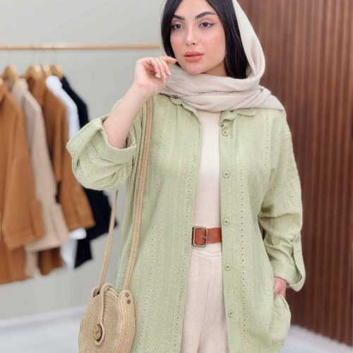 فروش عمده 👈🍑شومیز زنانه مراکشی پشت دکمه - شومیز زنانه عمده