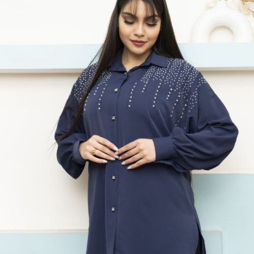 فروش عمده 🔥🍒شومیز زنانه نگینی - شومیز زنانه عمده