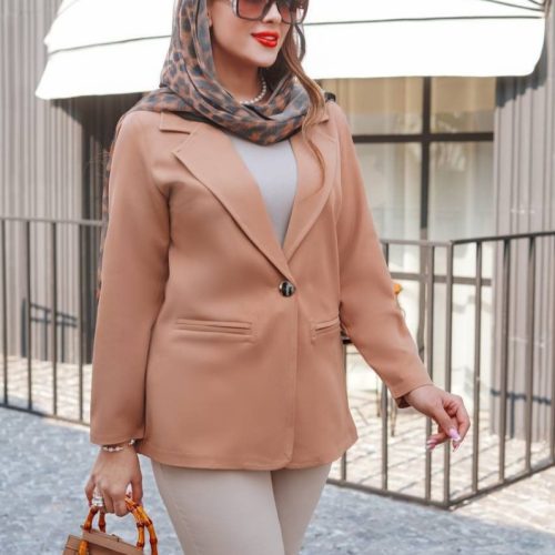فروش عمده کت تک زنانه تک دکمه مازراتی - کت و شلوار زنانه عمده