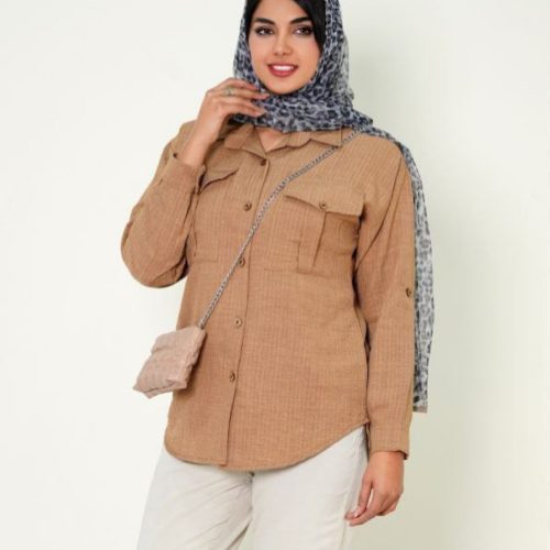 فروش عمده شومیز زنانه آستین بندی - شومیز زنانه عمده