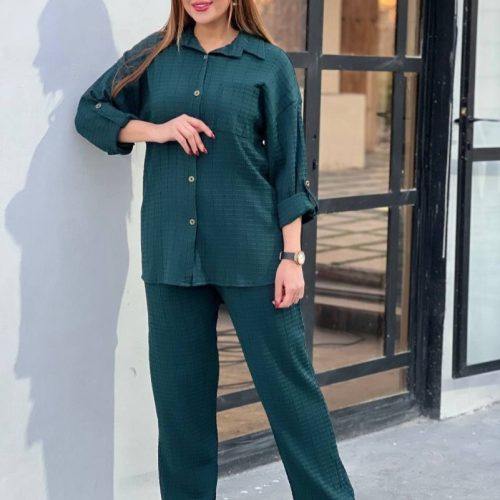 فروش عمده ست بلوز شلوار زنانه تک جیب نوا - ست بلوز شلوار زنانه عمده