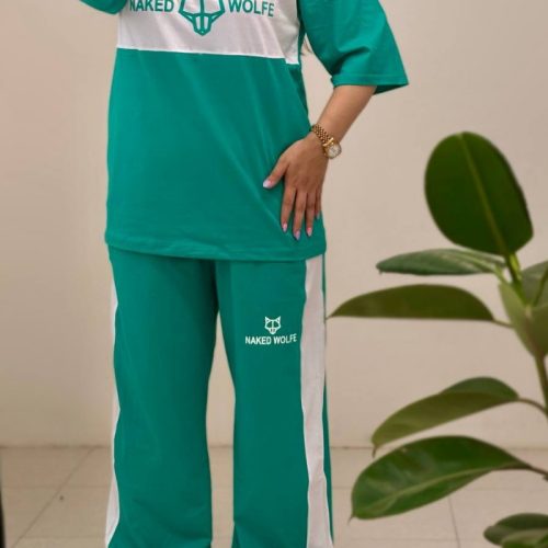 فروش عمده 😍 ست تیشرت شلوار زنانه ولف - ست بلوز شلوار زنانه عمده