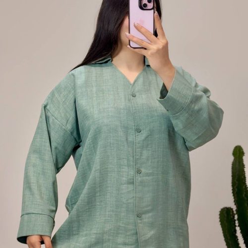 فروش عمده 💥 شومیز زنانه یقه v - شومیز زنانه عمده