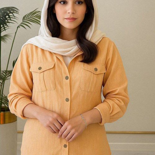 فروش عمده شومیز زنانه دو جیب خنک - شومیز زنانه عمده