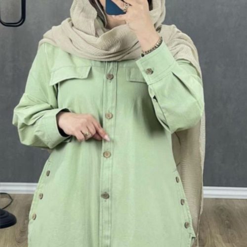 فروش عمده شومیز زنانه بغل دکمه - شومیز زنانه عمده