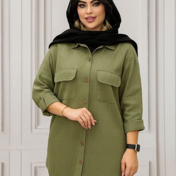 فروش عمده تونیک مانتویی زنانه - تونیک زنانه عمده