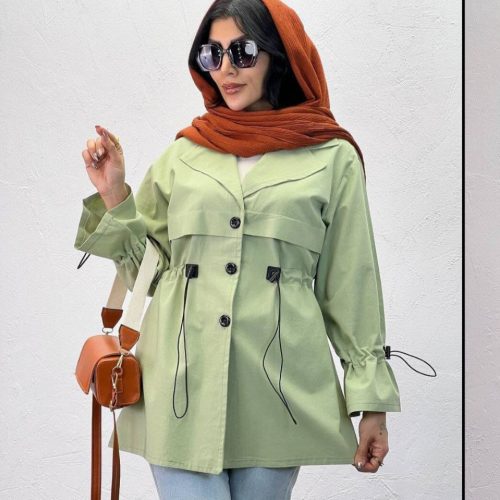 فروش عمده مانتو زنانه مدل گلچین - مانتو زنانه عمده