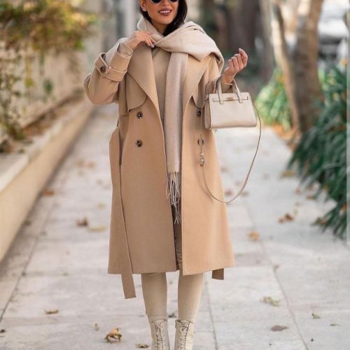 فروش عمده مانتو بارانی کتان زنانه مدل آسمان کد 132154