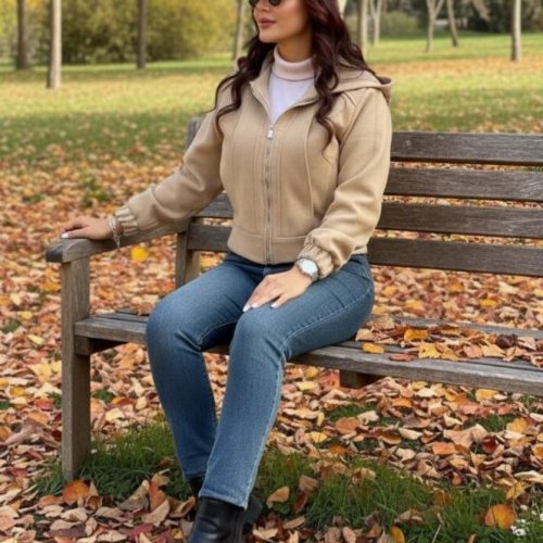 کت زنانه فوتر کوبیده کد 136203 - خرید کت و شلوار زنانه عمده