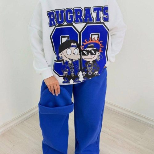 ست ۳ تیکه بلوز شلوار زنانه پاییزه کد 136662 - خرید ست بلوز شلوار زنانه عمده