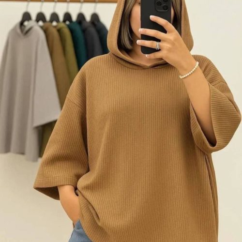 هودی زنانه پاییزه کد 136665 - خرید کاپشن و هودی زنانه عمده