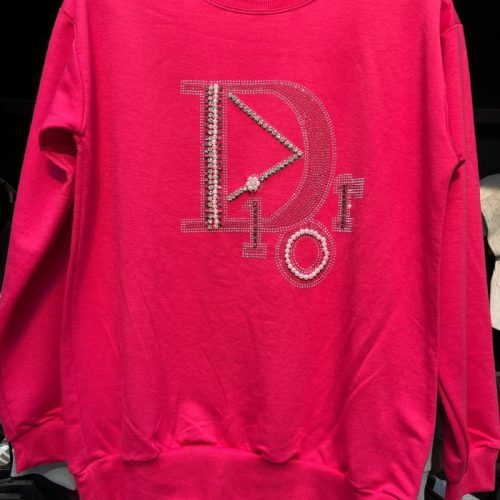 بلوز دورس زنانه نگین دوزی کد 136669 - خرید بلوز تک زنانه عمده