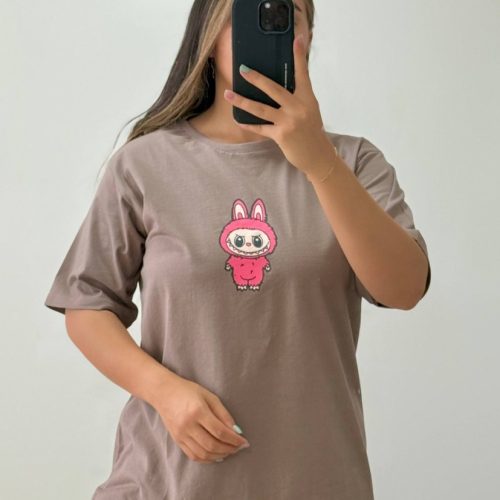 فروش عمده تیشرت زنانه پنبه فری سایز ۳۸ تا ۴8 - تاپ و تیشرت زنانه عمده