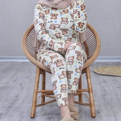 فروش عمده ست بلوز شلوار زنانه مخمل تمام کش کد 131619