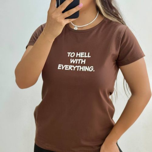 تیشرت زنانه پنبه فری سایز ۳۸ تا ۴۴ کد 133464 - خرید تاپ و تیشرت زنانه عمده