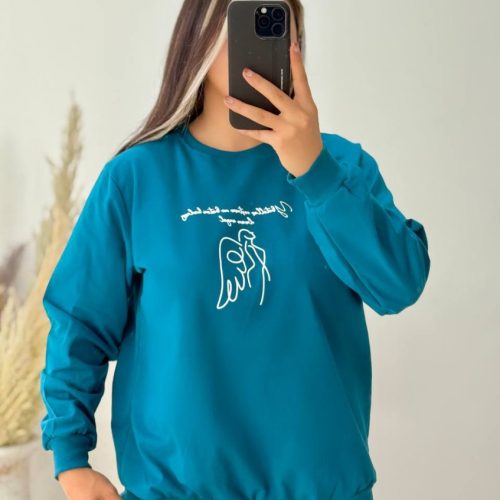 بلوز دورس زنانه پنبه فری سایز ۳۸ تا ۴۸ کد 135167 - خرید بلوز تک زنانه عمده