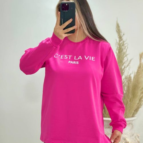 بلوز لانگ زنانه پنبه فری سایز ۳۸ تا ۴۸ کد 135345 - خرید بلوز تک زنانه عمده