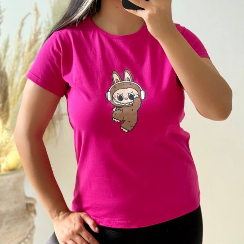 تیشرت زنانه پنبه فری سایز ۳۸ تا ۴۴ کد 136121 - خرید تاپ و تیشرت زنانه عمده