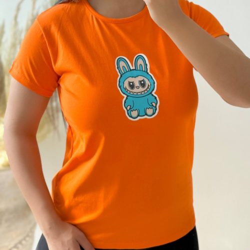 تیشرت زنانه پنبه فری سایز ۳۸ تا ۴۴ کد 136122 - خرید تاپ و تیشرت زنانه عمده