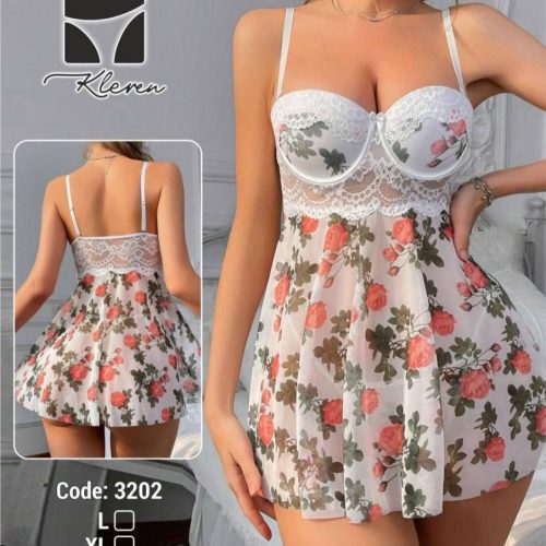 فروش عمده 🍒 لباس خواب زنانه برند کلرن - لباس خواب زنانه عمده